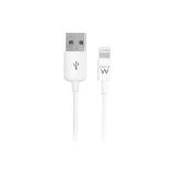 Ewent - EW9902 cable de conector Lightning 2 m Blanco