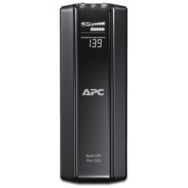 APC - Back-UPS Pro sistema de alimentación ininterrumpida (UPS) Línea interactiva 1,5 kVA 865 W 10 salidas AC
