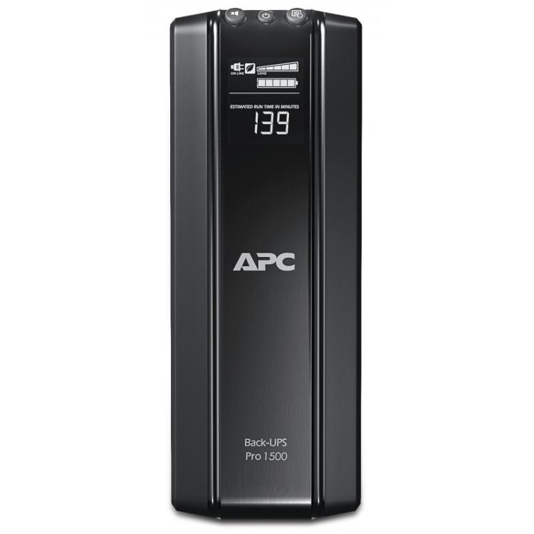 APC - Back-UPS Pro sistema de alimentación ininterrumpida (UPS) Línea interactiva 1,5 kVA 865 W 10 salidas AC
