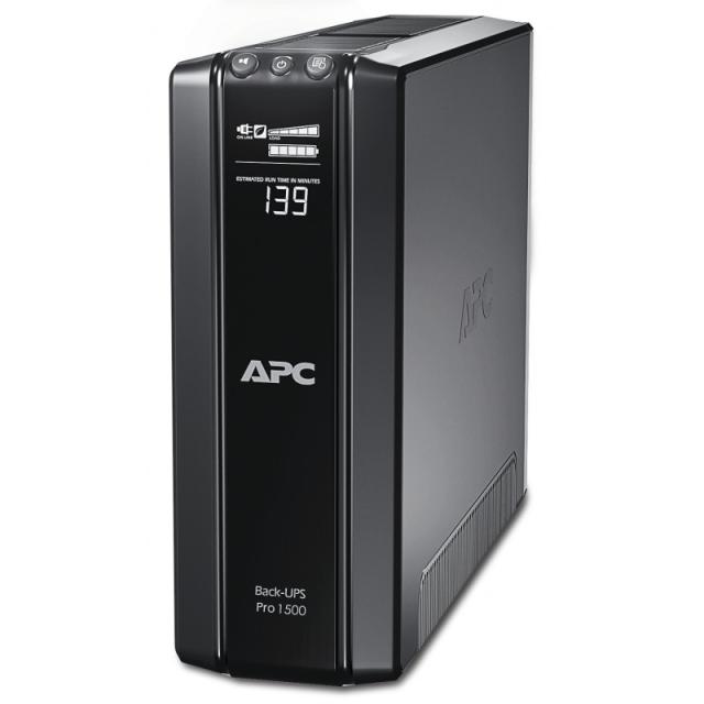 APC - Back-UPS Pro sistema de alimentación ininterrumpida (UPS) Línea interactiva 1,5 kVA 865 W 10 salidas AC