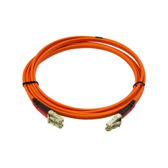 StarTech.com - Cable Patch de Fibra Duplex Multimodo 50/125 2m LC - LC
