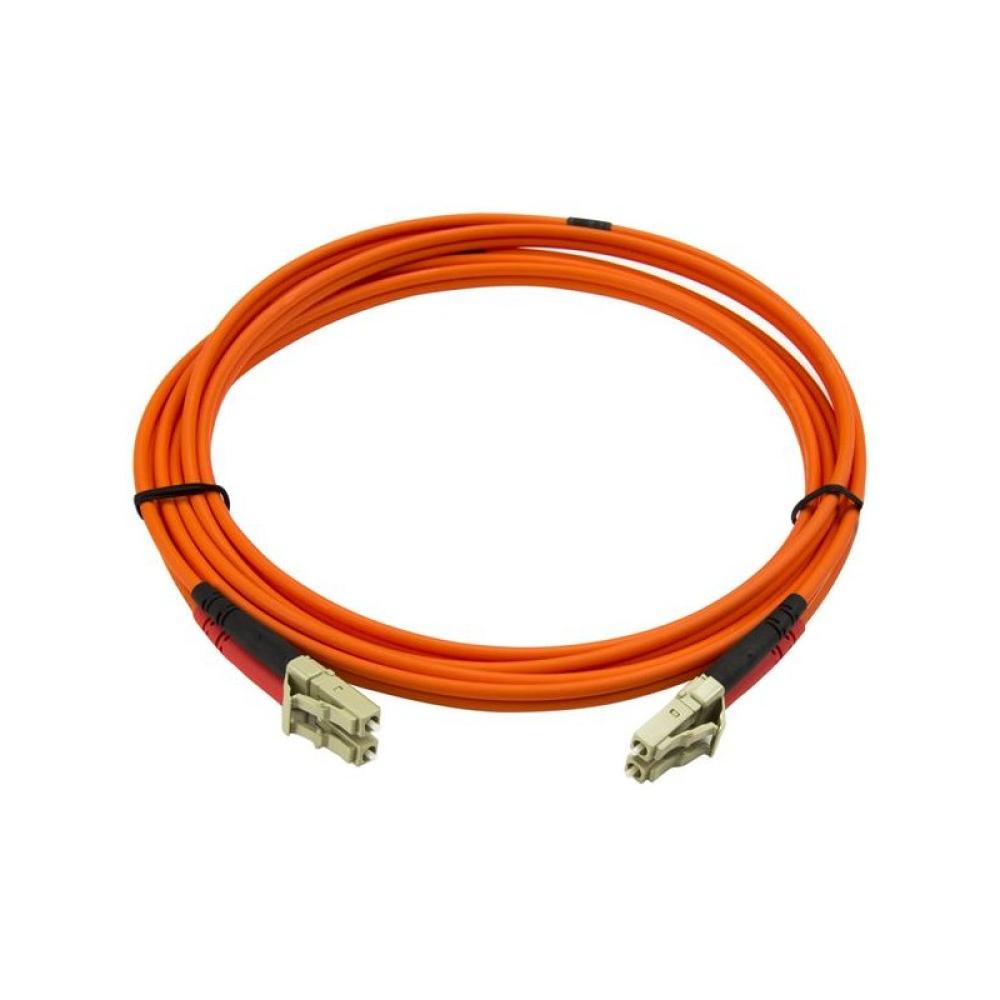StarTech.com - Cable Patch de Fibra Duplex Multimodo 50/125 2m LC - LC