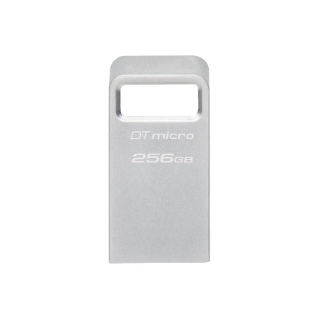 Kingston Technology - DataTraveler 256GB Micro 200MB/s Metal USB 3.2 Gen 1