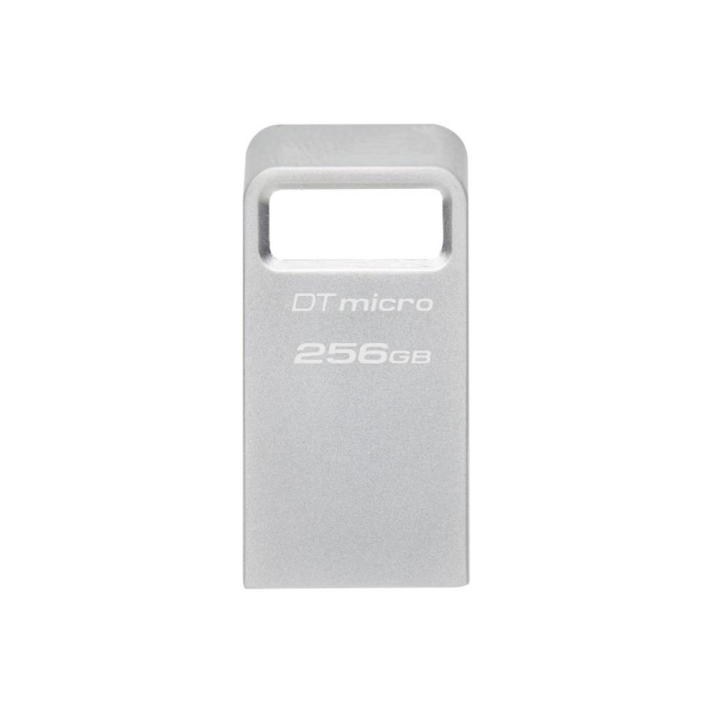 Kingston Technology - DataTraveler 256GB Micro 200MB/s Metal USB 3.2 Gen 1
