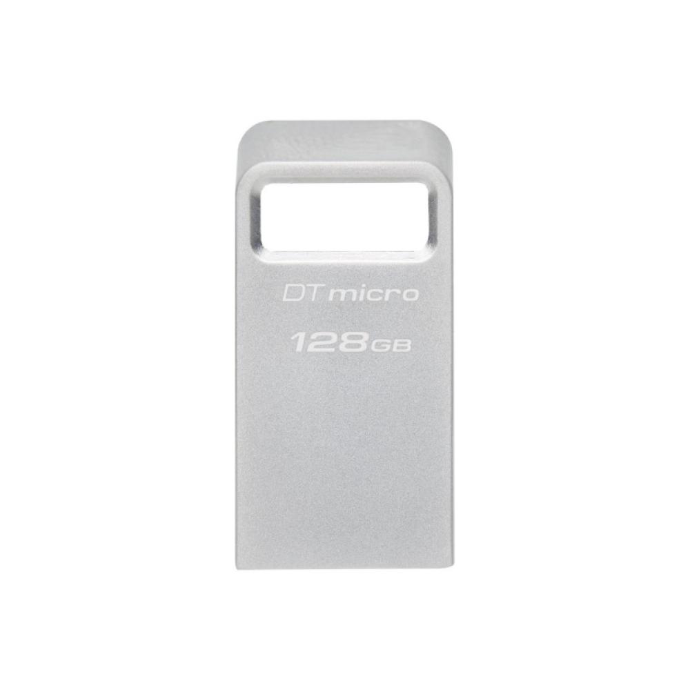Kingston Technology - DataTraveler 128GB Micro 200MB/s Metal USB 3.2 Gen 1