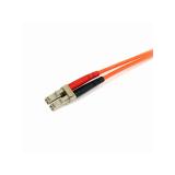 StarTech.com - Cable Adaptador de Red de 2m Multimodo Dúplex Fibra Óptica LC-ST 62,5/125 - Patch Duplex