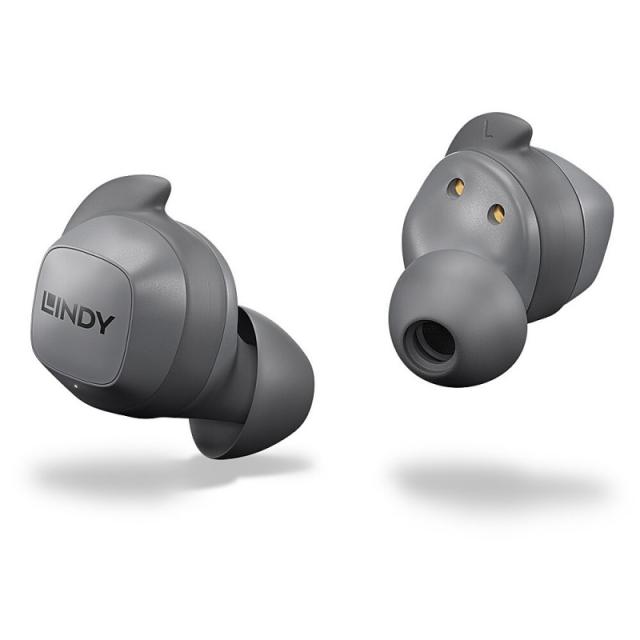 Lindy - LE400W Auriculares True Wireless Stereo (TWS) Dentro de oído Coche Bluetooth Gris