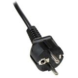 StarTech.com - Cable de 2m de Alimentación para Portátiles, Enchufe UE a C5, 2,5A 250V, 18AWG, Cable de Repuesto para Cargador,