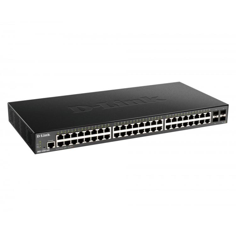 D-Link - DGS-1250-52X switch Gestionado L3 Gigabit Ethernet (10/100/1000) Negro