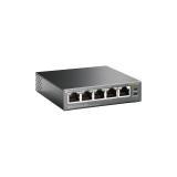 TP-Link - TL-SF1005P No administrado Fast Ethernet (10/100) Energía sobre Ethernet (PoE) Negro