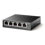 TP-Link - TL-SF1005LP switch No administrado Fast Ethernet (10/100) Energía sobre Ethernet (PoE) Negro