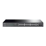 TP-Link - TL-SG1428PE switch Gestionado L2 Gigabit Ethernet (10/100/1000) Energía sobre Ethernet (PoE) 1U Negro