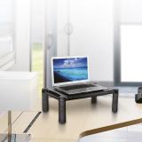 AISENS - Soporte Elevador XL Para Monitor/Portátil, Negro