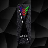 AISENS - Caja Externa M.2 (NGFF) RGB Gaming ASM2-RGB013B NVMe a USB3.2 Gen2, Negra