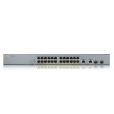 Zyxel - GS1350-26HP-EU0101F switch Gestionado L2 Gigabit Ethernet (10/100/1000) Energía sobre Ethernet (PoE) Gris