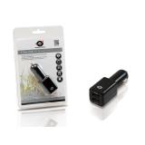 Conceptronic - Cargador de coche USB de 2 puertos de 4,2 A