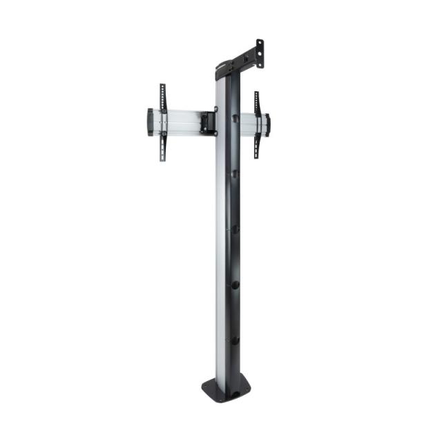 TooQ - FS2270M-B soporte para pantalla de señalización 177,8 cm (70") Plata