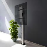 TooQ - FS2270M-B soporte para pantalla de señalización 177,8 cm (70") Plata