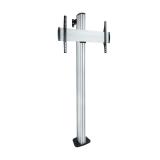 TooQ - FS2270M-B soporte para pantalla de señalización 177,8 cm (70") Plata
