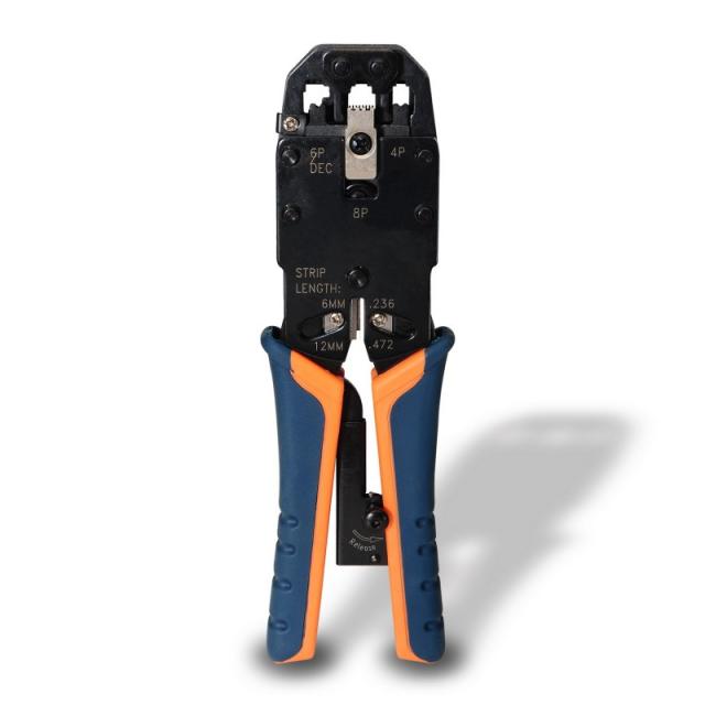 AISENS - A142-0311 crimpadora Herramienta para prensar Negro, Azul, Naranja
