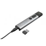 Trust - Kazun apuntador inalámbricos RF Aluminio, Negro