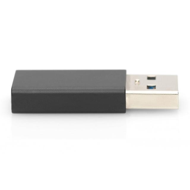 Ewent - EW9650 cable gender changer USB Type-A USB Tipo C Negro