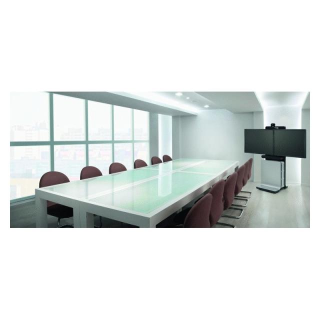 Vogel''s - PFF 5100 Soporte de suelo con ruedas para pantalla plana Negro, Plata