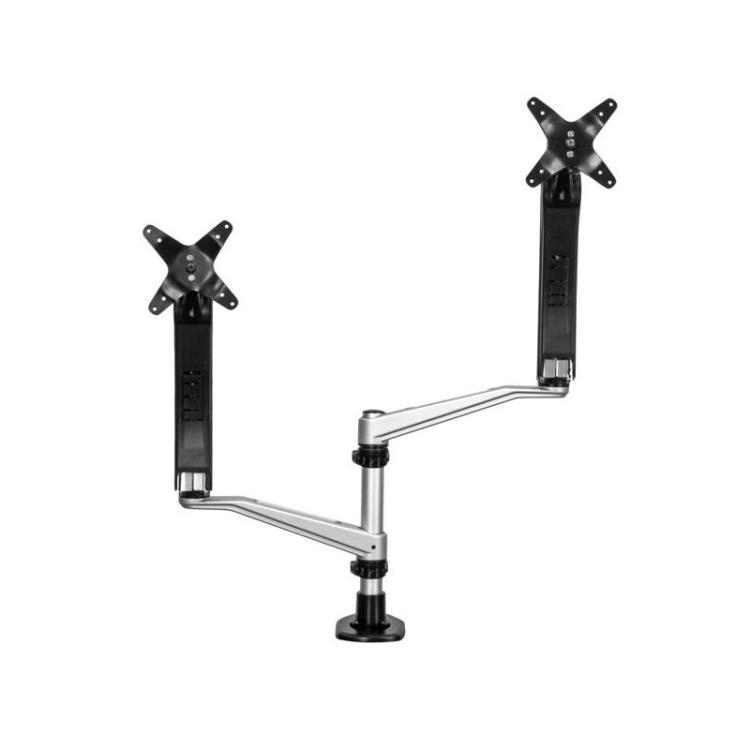 StarTech.com - Soporte para Dos Monitores con Brazos Móviles - Apilable