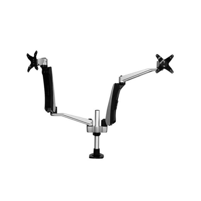 StarTech.com - Soporte para Dos Monitores con Brazos Móviles - Apilable