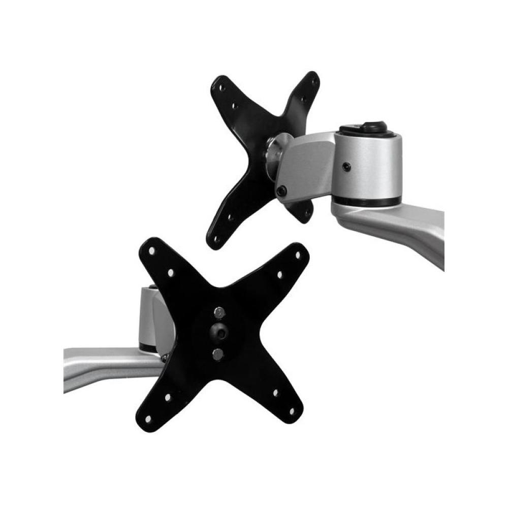StarTech.com - Soporte para Dos Monitores con Brazos Móviles - Apilable
