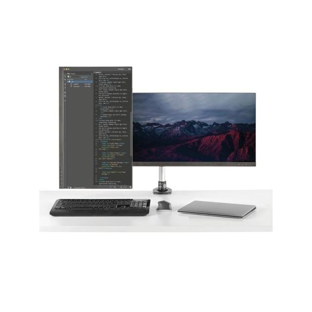 StarTech.com - Soporte para Dos Monitores con Brazos Móviles - Apilable