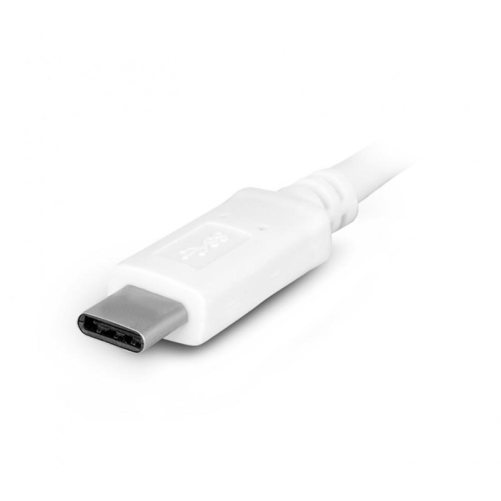 Urban Factory - TCE01UF cable USB 1 m USB 3.2 Gen 1 (3.1 Gen 1) USB C Blanco