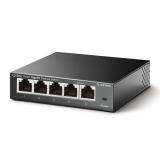 TP-Link - TL-SG105S switch No administrado Gigabit Ethernet (10/100/1000) Negro