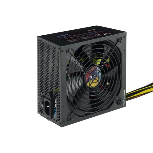 TooQ - TQAPOLO-650SP unidad de fuente de alimentación 650 W 20+4 pin ATX ATX Negro