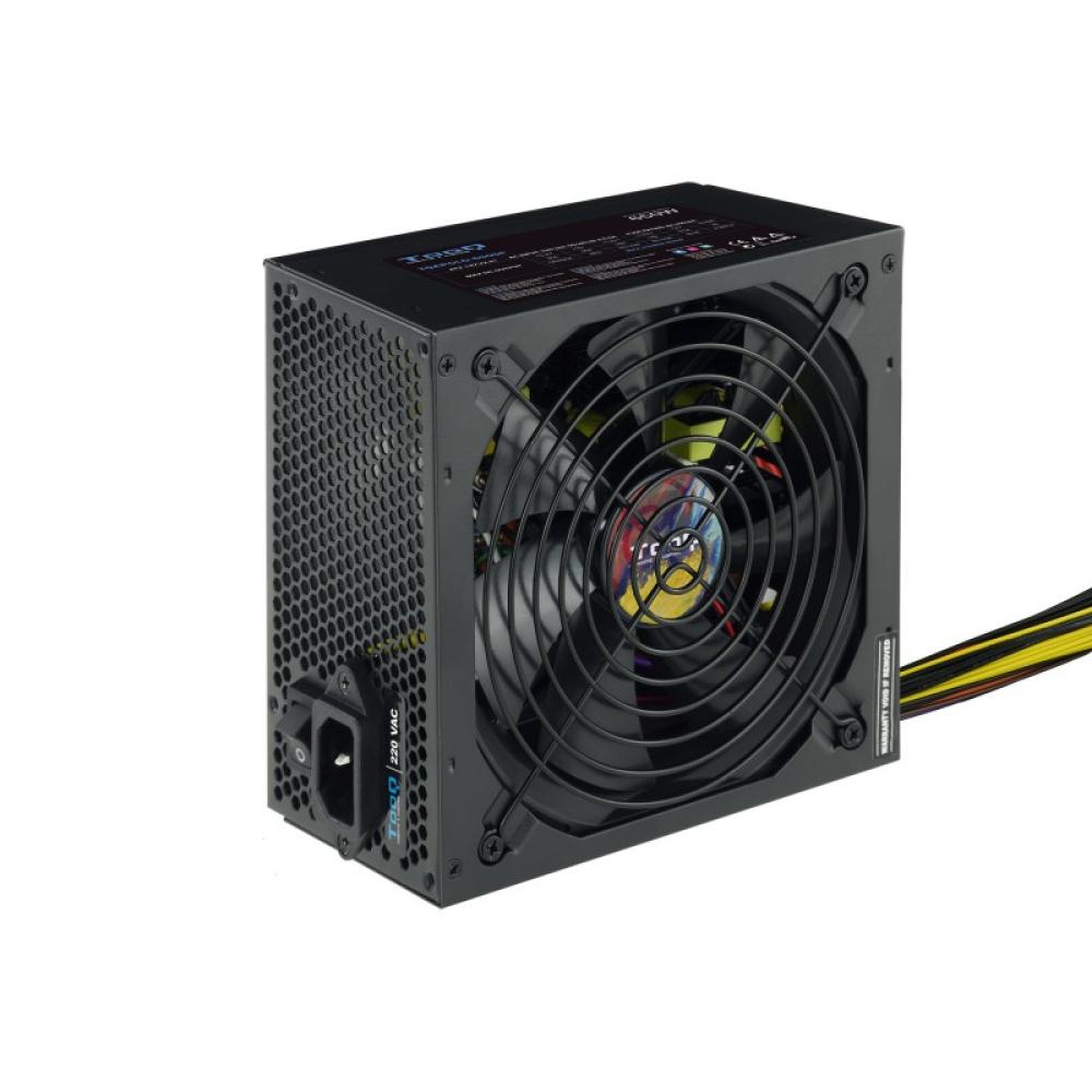 TooQ - TQAPOLO-650SP unidad de fuente de alimentación 650 W 20+4 pin ATX ATX Negro