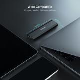 TooQ - Shura Caja externa para unidad de estado sólido (SSD) Negro M.2