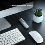 TooQ - Shura Caja externa para unidad de estado sólido (SSD) Gris M.2