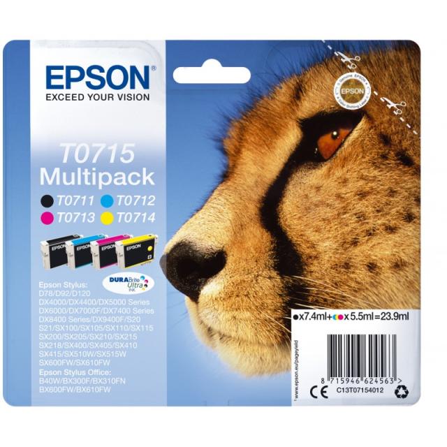 Epson - Multipack T0715 4 colores