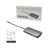 i-tec - USB-C Metal Nano Dock HDMI/VGA with LAN + Charger 112W
