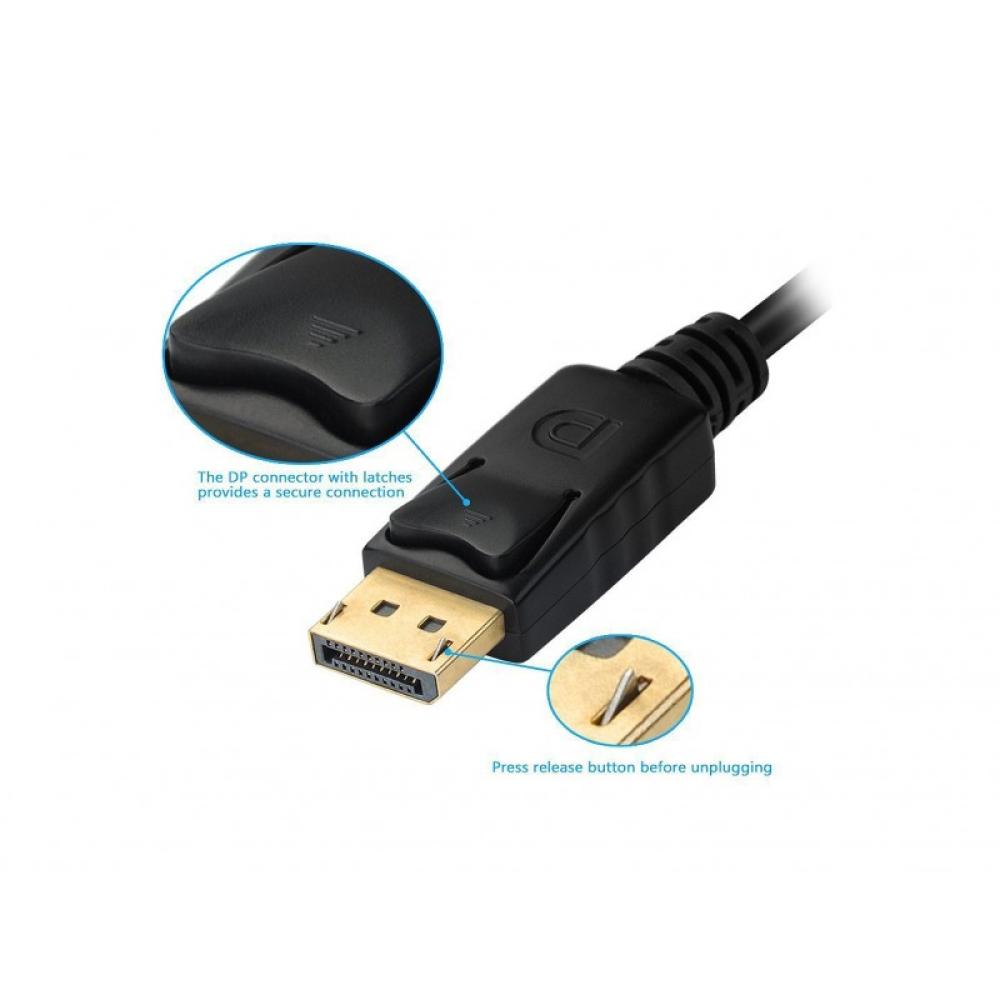Equip - Adaptador de DisplayPort a VGA / HDMI / DVI