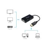 Equip - Adaptador de DisplayPort a VGA / HDMI / DVI