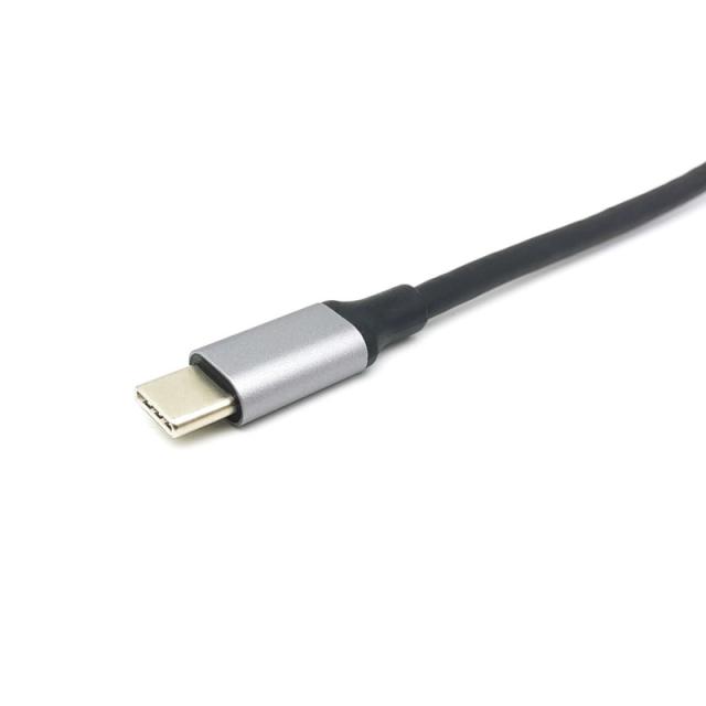 Equip - Adaptador multifunción USB-C 5 en 1, HDMI, VGA (HD15), PD 100W, USB3.0, AUX
