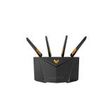 ASUS - TUF Gaming AX3000 V2 router inalámbrico Gigabit Ethernet Doble banda (2,4 GHz / 5 GHz) Negro, Naranja
