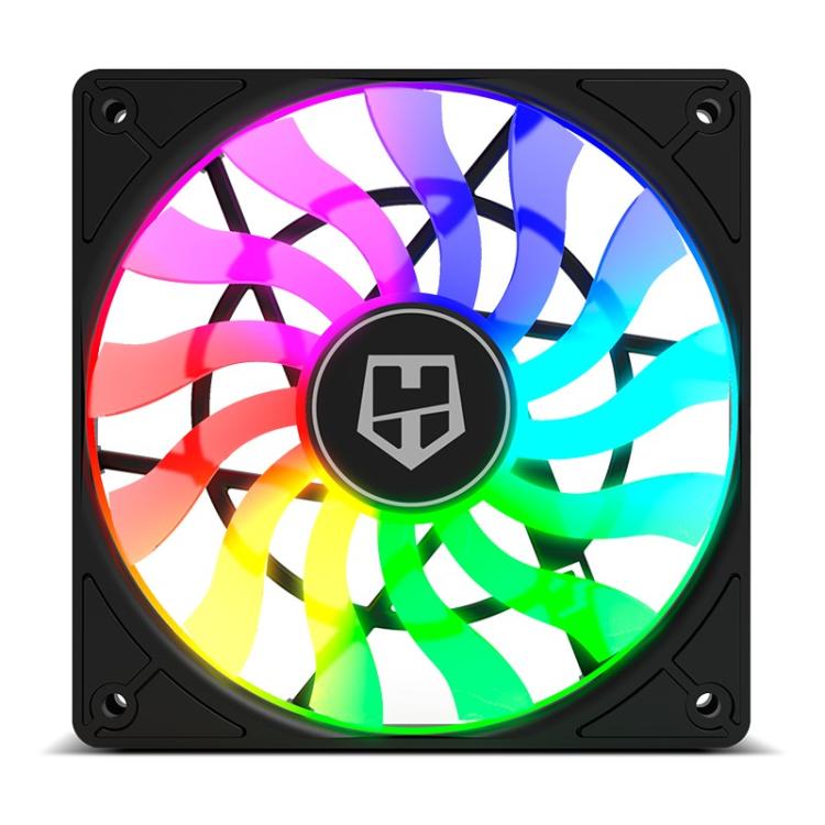 NOX - Hummer SLIM FAN Carcasa del ordenador Ventilador 12 cm Translúcido 1 pieza(s)