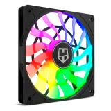 NOX - Hummer SLIM FAN Carcasa del ordenador Ventilador 12 cm Translúcido 1 pieza(s)