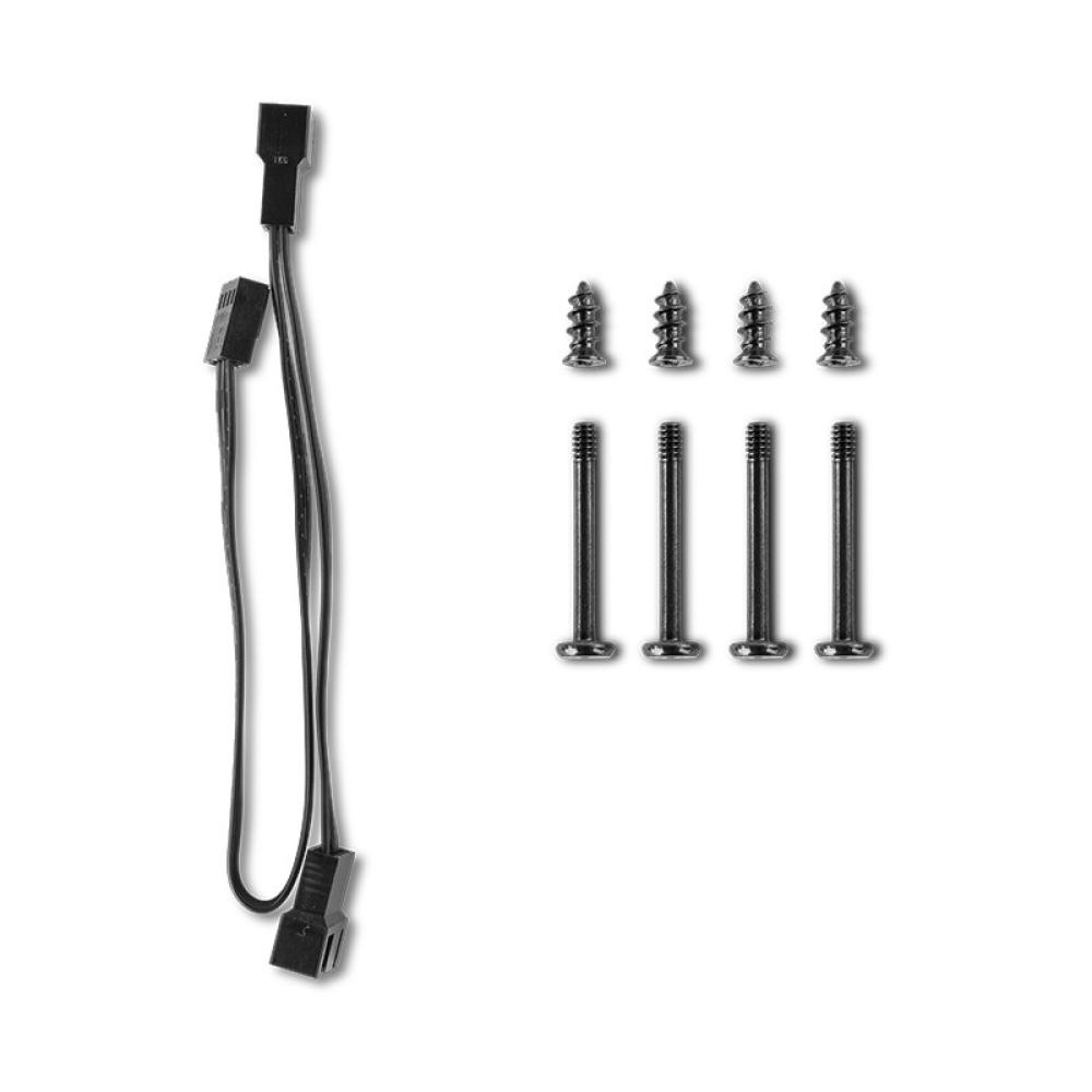 NOX - Hummer SLIM FAN Carcasa del ordenador Ventilador 12 cm Translúcido 1 pieza(s)