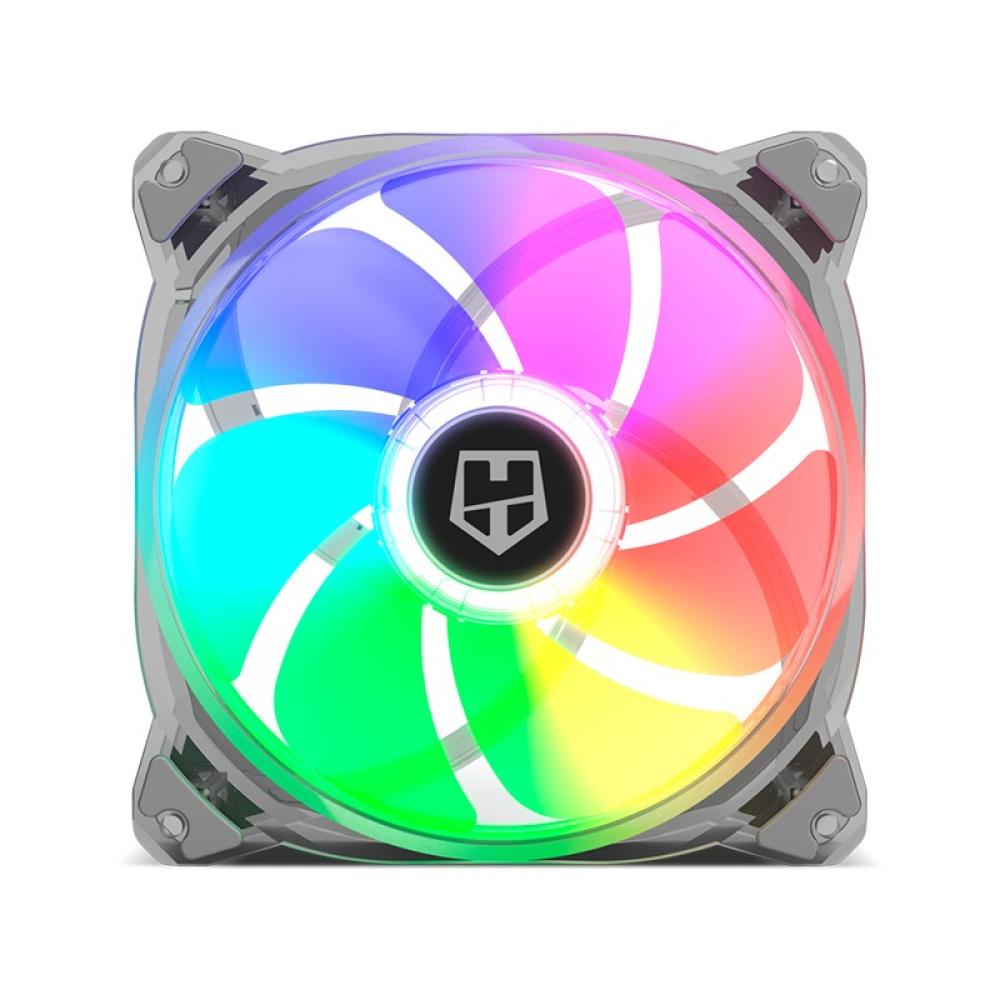 NOX - Hummer X140-FAN Carcasa del ordenador Ventilador 14 cm Translúcido 1 pieza(s)