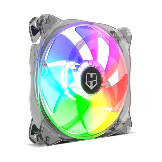 NOX - Hummer X140-FAN Carcasa del ordenador Ventilador 14 cm Translúcido 1 pieza(s)