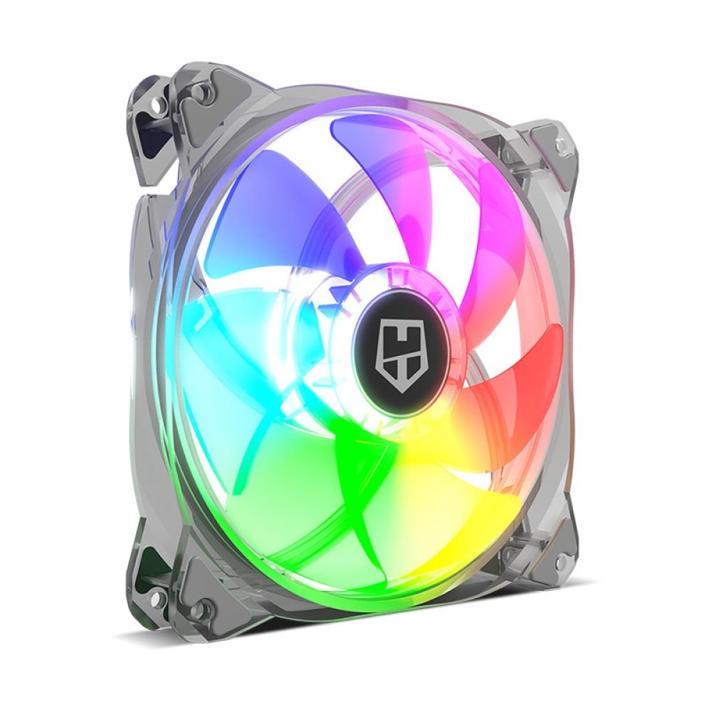 NOX - Hummer X140-FAN Carcasa del ordenador Ventilador 14 cm Translúcido 1 pieza(s)