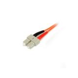 StarTech.com - Cable Patch de Fibra Duplex Multimodo 50/125 1m LC - SC